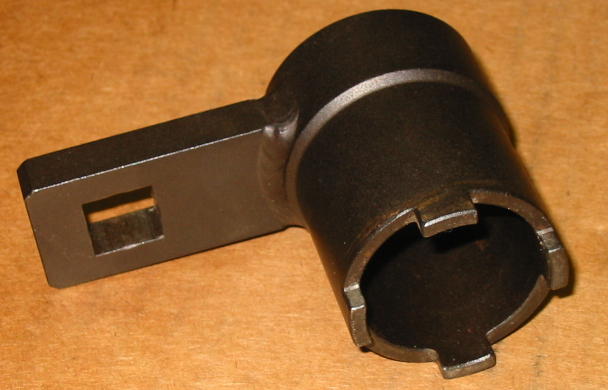 Honda swingarm locknut tool #3