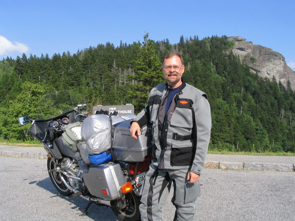 In Front of Devil's Courthouse